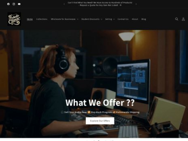 proaudioclinic.com