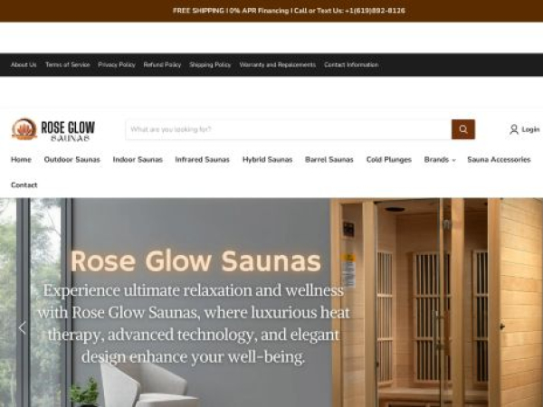 roseglowsauna.com