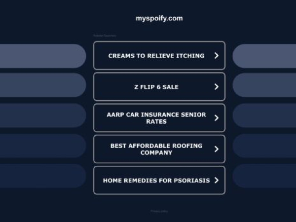 shoreshimmer.myspoify.com